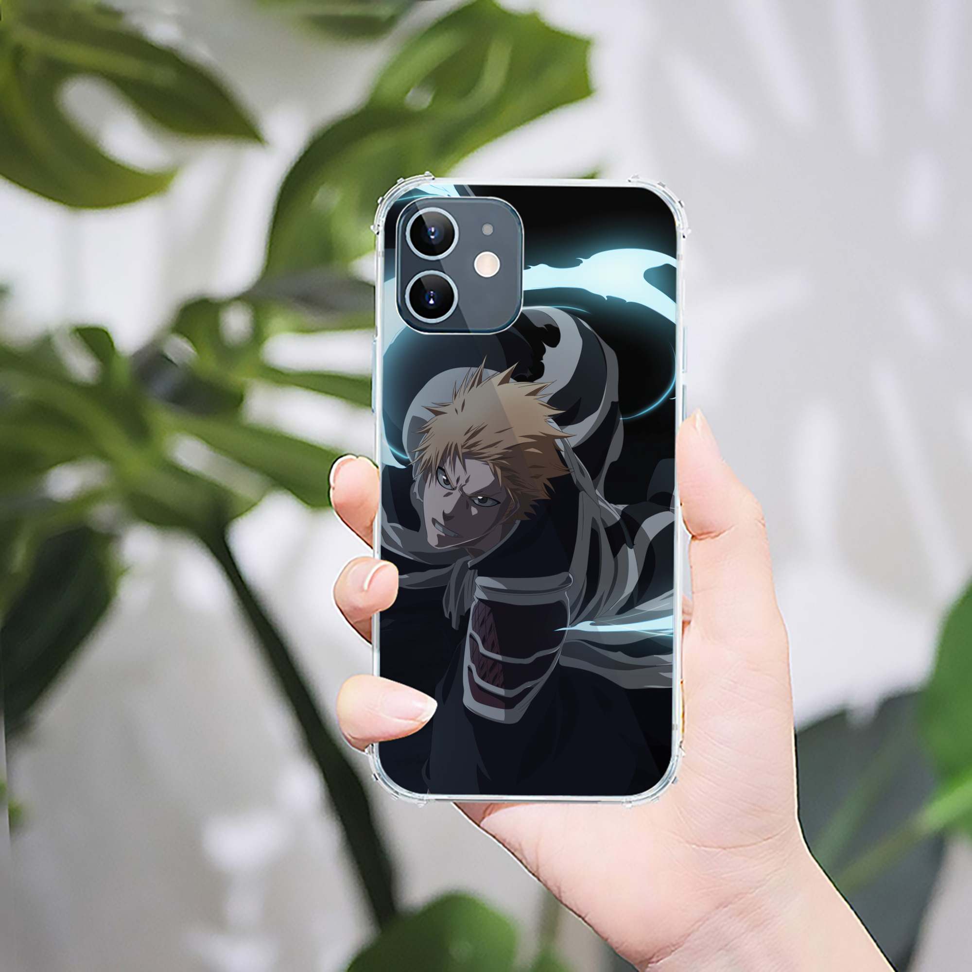 （画像用） ブリーチ BLEACH 【iPhone 12シリーズ対応】透明スマホケース（クリアソフトケース）